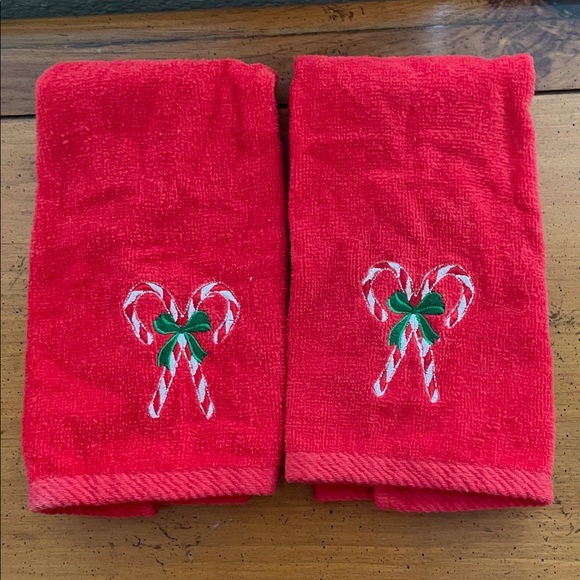 Ten Small Christmas Fingertip Towels - Picture 9 of 12